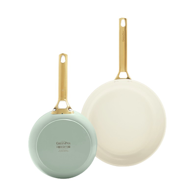 GreenPan Padova stegepandesæt grøn 20+26 cm 2 stk.