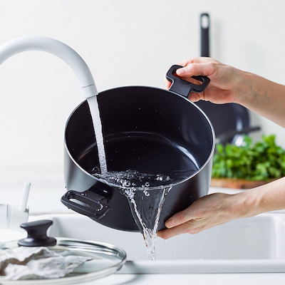 GreenPan Essence gryde sort 4.9 liter