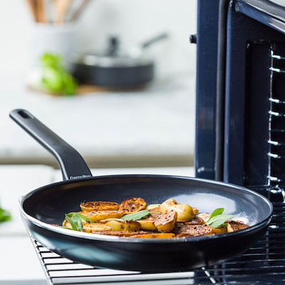 GreenPan Essence stegepande sort Ø28 cm