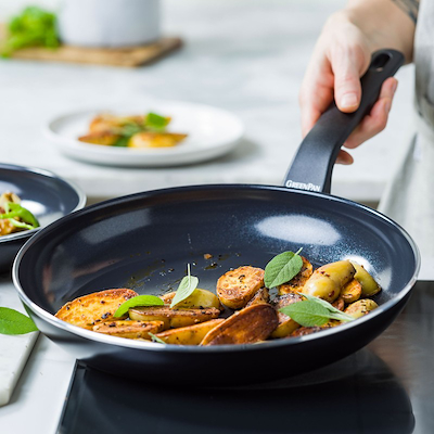 GreenPan Essence stegepande sort Ø28 cm