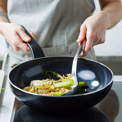 GreenPan Essence wok sort Ø28 cm