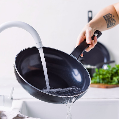 GreenPan Essence wok sort Ø28 cm