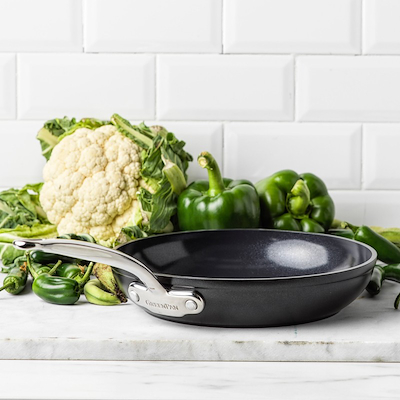 GreenPan Barcelona stegepande sort Ø24 cm