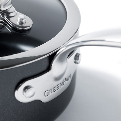 GreenPan Barcelona sauterpande med låg sort Ø28 cm