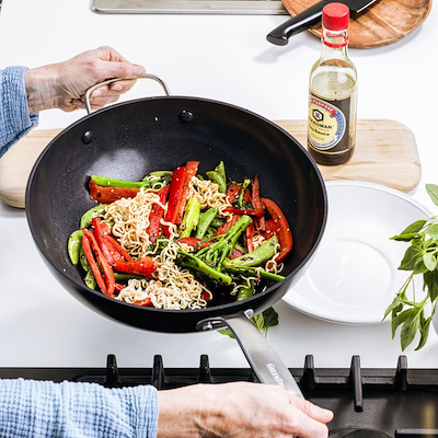 GreenPan Copenhagen wok sort Ø30 cm