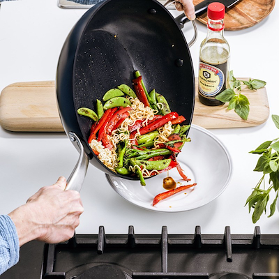 GreenPan Copenhagen wok sort Ø30 cm