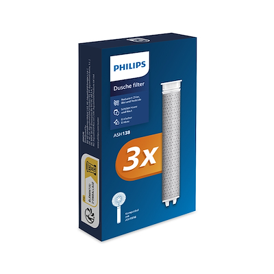 Philips ASH138/10 udskiftningsfiltre til brusehoved 3-pak