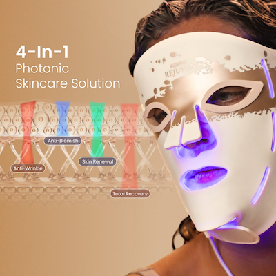 Renpho Artimis Blush lysterapi maske hvid 3 watt