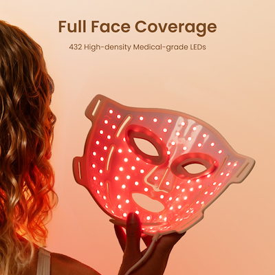 Renpho Artimis Blush lysterapi maske hvid 3 watt