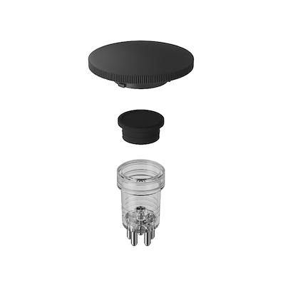 Renpho Scalp Massager hovedbundsmassager sort 22 x 5,5 cm