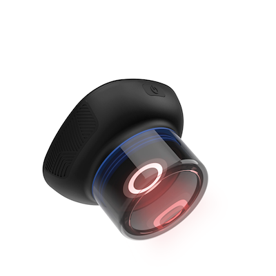 Renpho Emberace massagekop sort Ø 8,5 cm