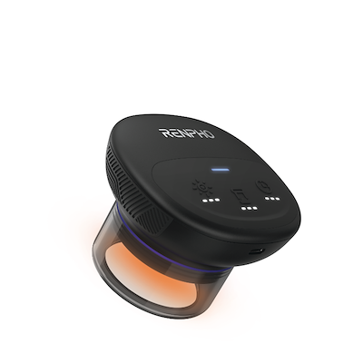 Renpho Emberace massagekop sort Ø 8,5 cm