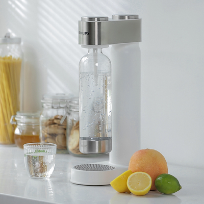 Philips GoZero sodavandsmaskine hvid inkl. CO2-flaske