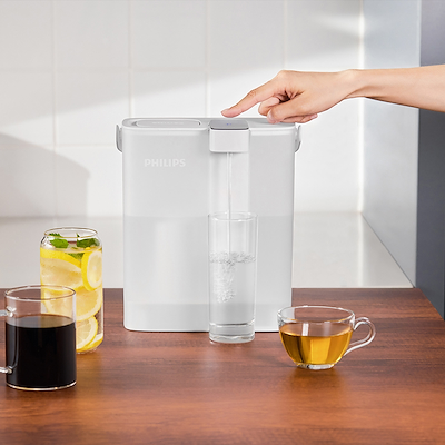 Philips Instant genopladelig vandfilterkande hvid 3 liter