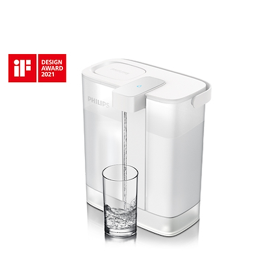 Philips Instant genopladelig vandfilterkande hvid 3 liter