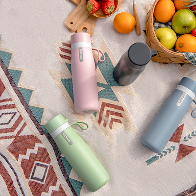 Philips GoZero Daily filtreringstermoflaske grå 550 ml