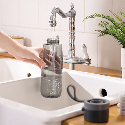 Philips GoZero Daily filtreringsflaske grå 660 ml