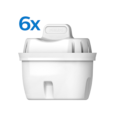 Philips Micro X-Clean vandfilterpatroner 6 stk.