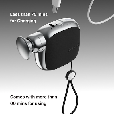Renpho Micro massagepistol sort