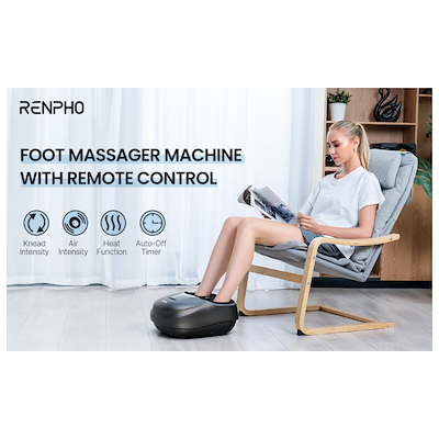 Renpho FM058R fodmassageapparat sort 30 watt