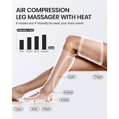 Renpho Aeria Ultimate Thermal 2 kompressionsstøvler 24 watt