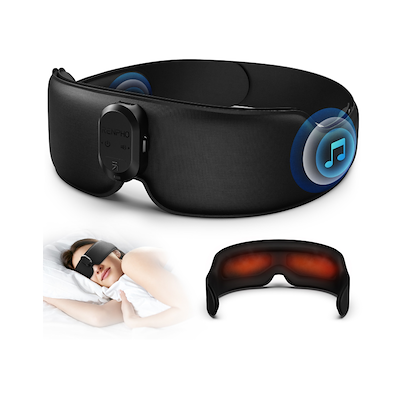 Renpho Eyesnooze sovemaske sort 27 cm