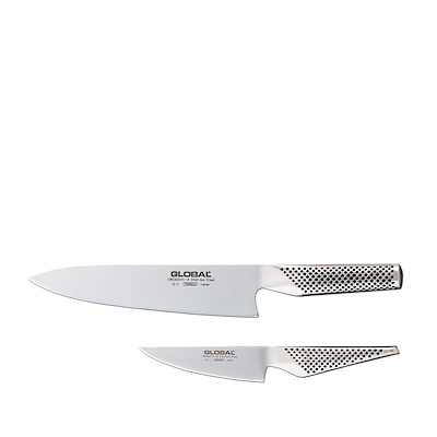 Global knivsæt GS-1 grøntsagskniv og G-2 kokkekniv