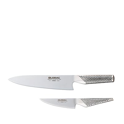 Global knivsæt GS-1 grøntsagskniv og G-2 kokkekniv