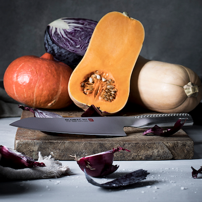 Global Ni Santoku kokkekniv 32 cm
