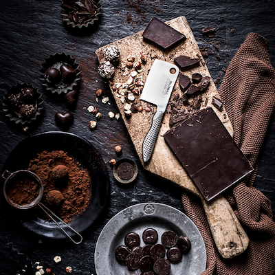 Global Mini Chopper stål