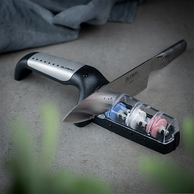 Global knivsliber med 3 hjul