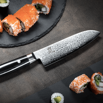 Yaxell Ran Santoku kniv 16,5 cm