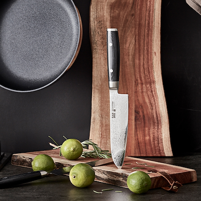 Yaxell Ran Santoku kniv 16,5 cm