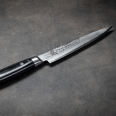 Yaxell Ran kødkniv sort 18 cm