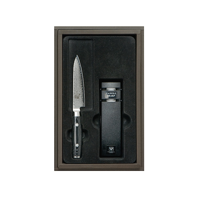 Yaxell Ran knivsliber + universalkniv 12 cm