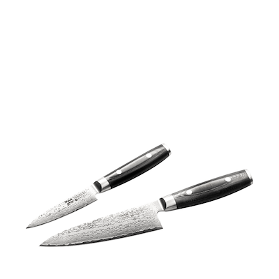 Yaxell Ran knivsæt kokkekniv 15 cm og urtekniv 10 cm 2 dele
