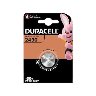 Duracell CR2430 lithium batteri 3 volt