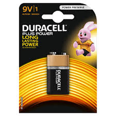 Duracell Plus Power 9V 1pk batteri