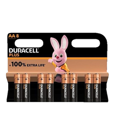 Duracell Plus AA 8 pak