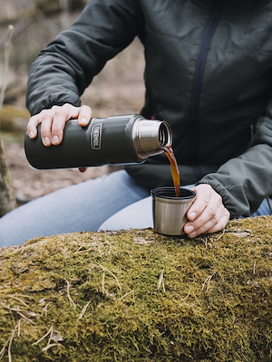 Thermos Stainless King termoflaske mørkegrøn 0,47 liter