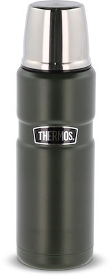 Thermos Stainless King termoflaske mørkegrøn 0,47 liter