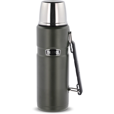 Thermos Stainless King termoflaske mørkegrøn 1,2 liter