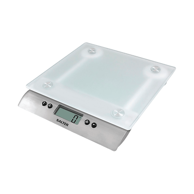 Salter Frosted digital køkkenvægt grå 10kg