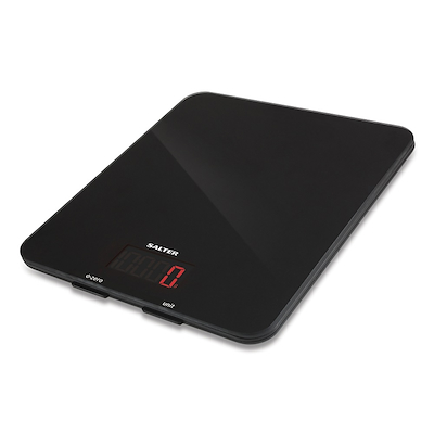 Salter køkkenvægt sort 10 kg