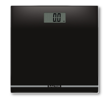 Salter badevægt sort