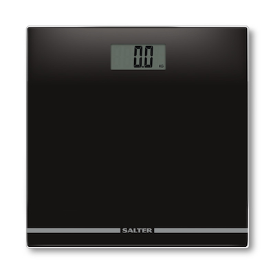 Salter badevægt sort
