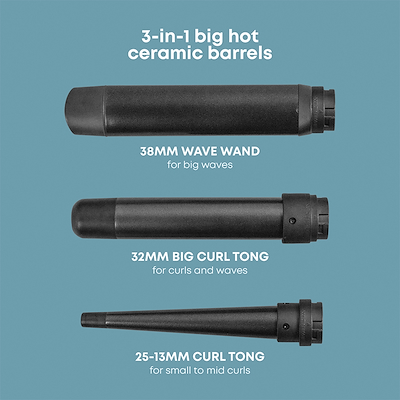 Revamp Progloss Multiform Curl & Waves 3-i-1 styler