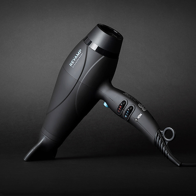 Revamp Professionel Progloss hårtørrer med fønnæb 2400W