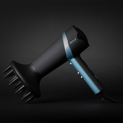 Revamp Progloss Quad Ionic hårtørrer sort 2300 watt