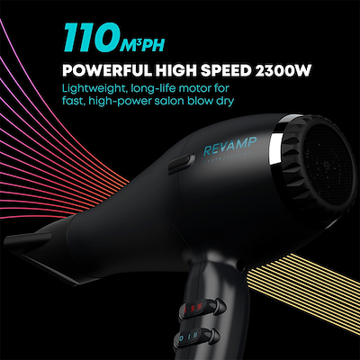 Revamp Professonel Progloss letvægt hårtørrer 2300W